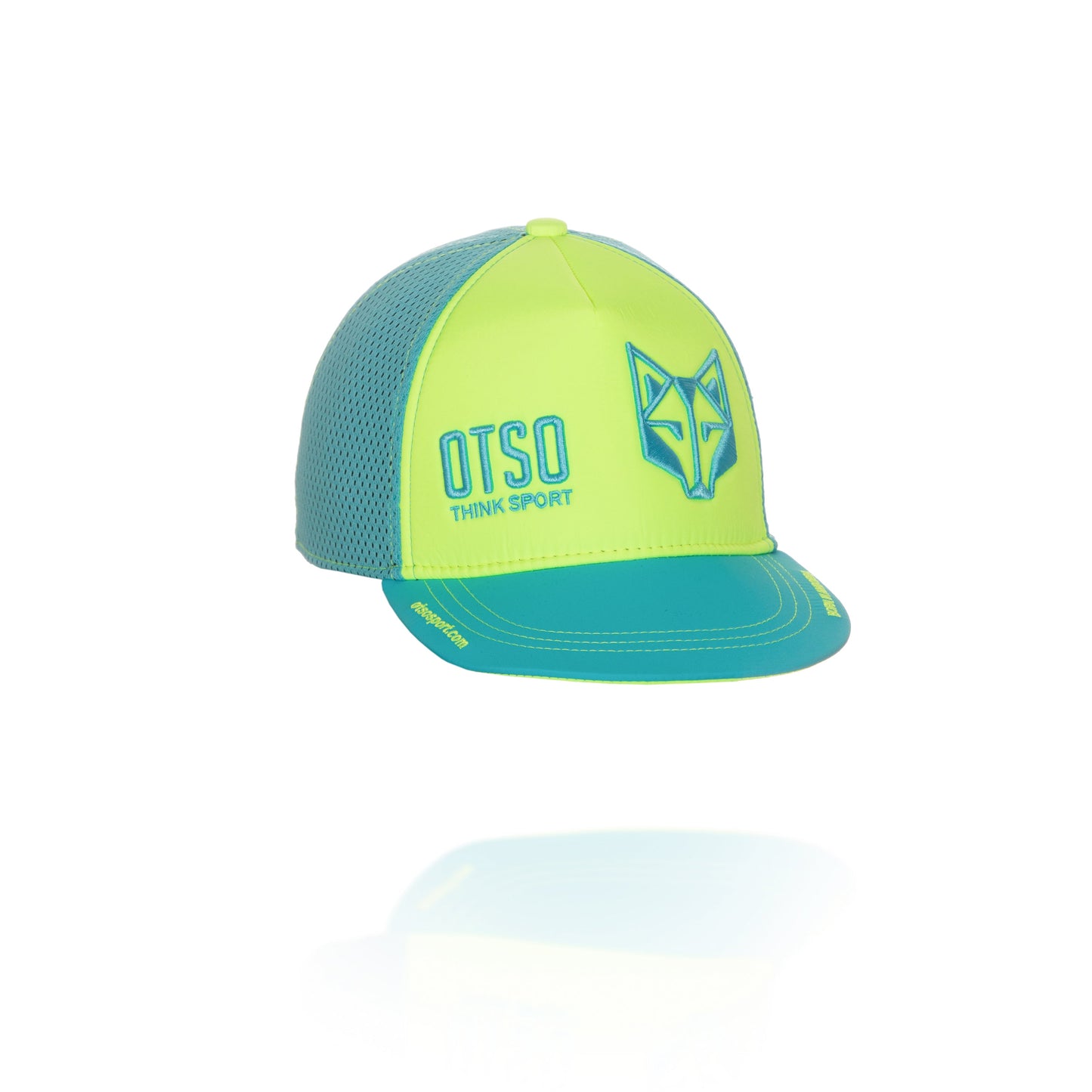 Gorra snapback - Yellow & Light Blue