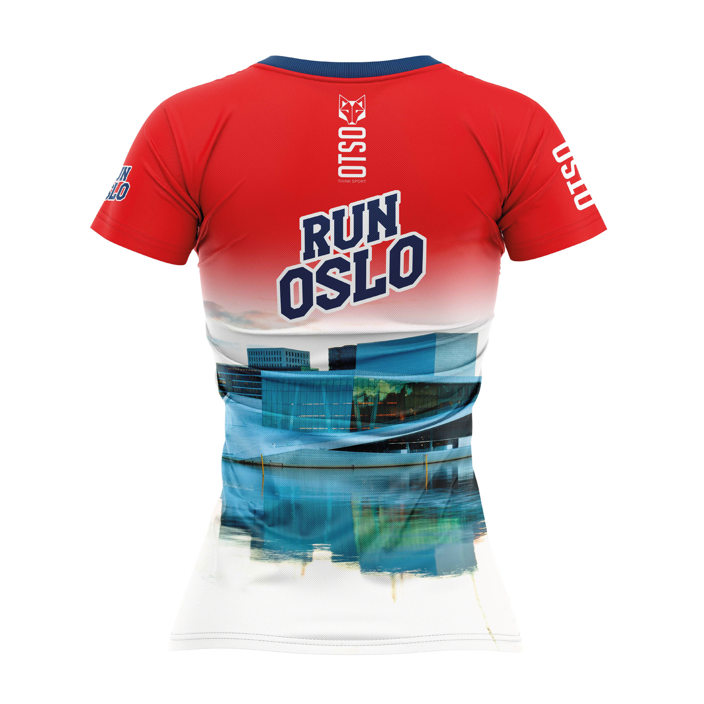 T-shirt Femme manches courtes - Run Oslo 2024 (Outlet)