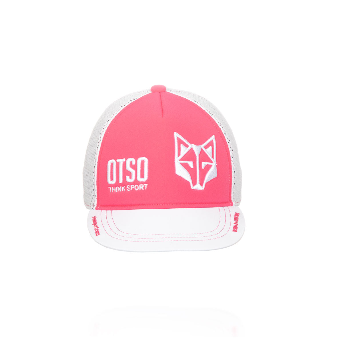 Gorra snapback - Fluo Pink & White
