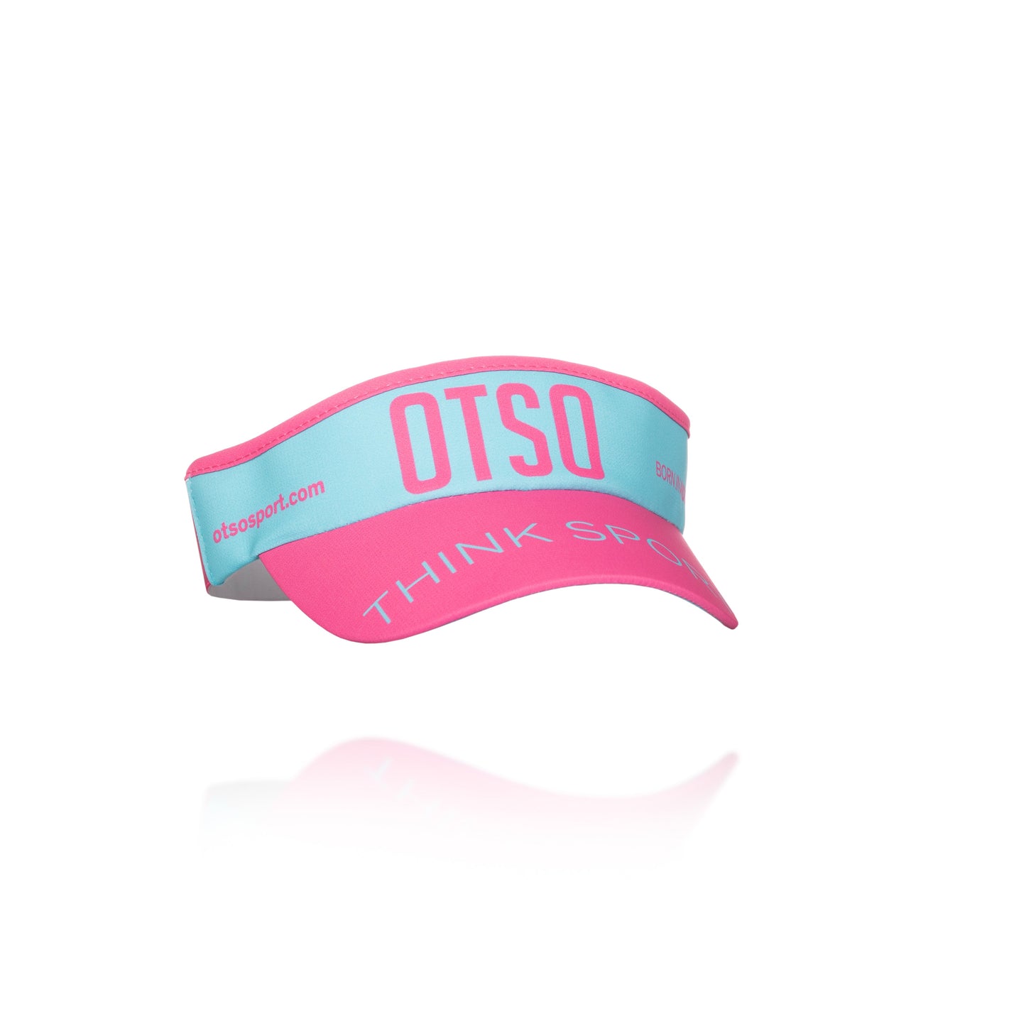 Visières - Light Blue & Fluo Pink