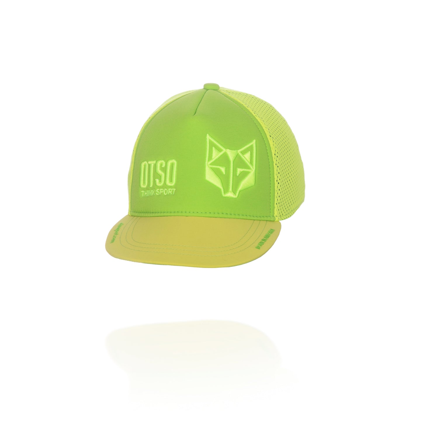 Casquette snapback - Fluo Green & Fluo Yellow