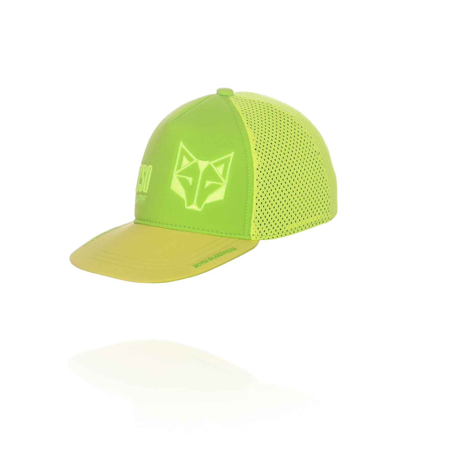 Casquette snapback - Fluo Green & Fluo Yellow