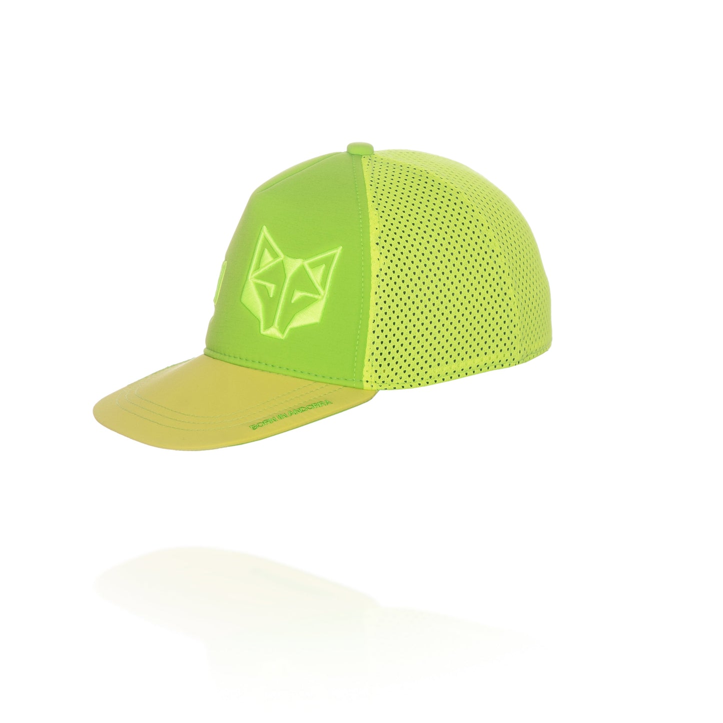 Casquette snapback - Fluo Green & Fluo Yellow