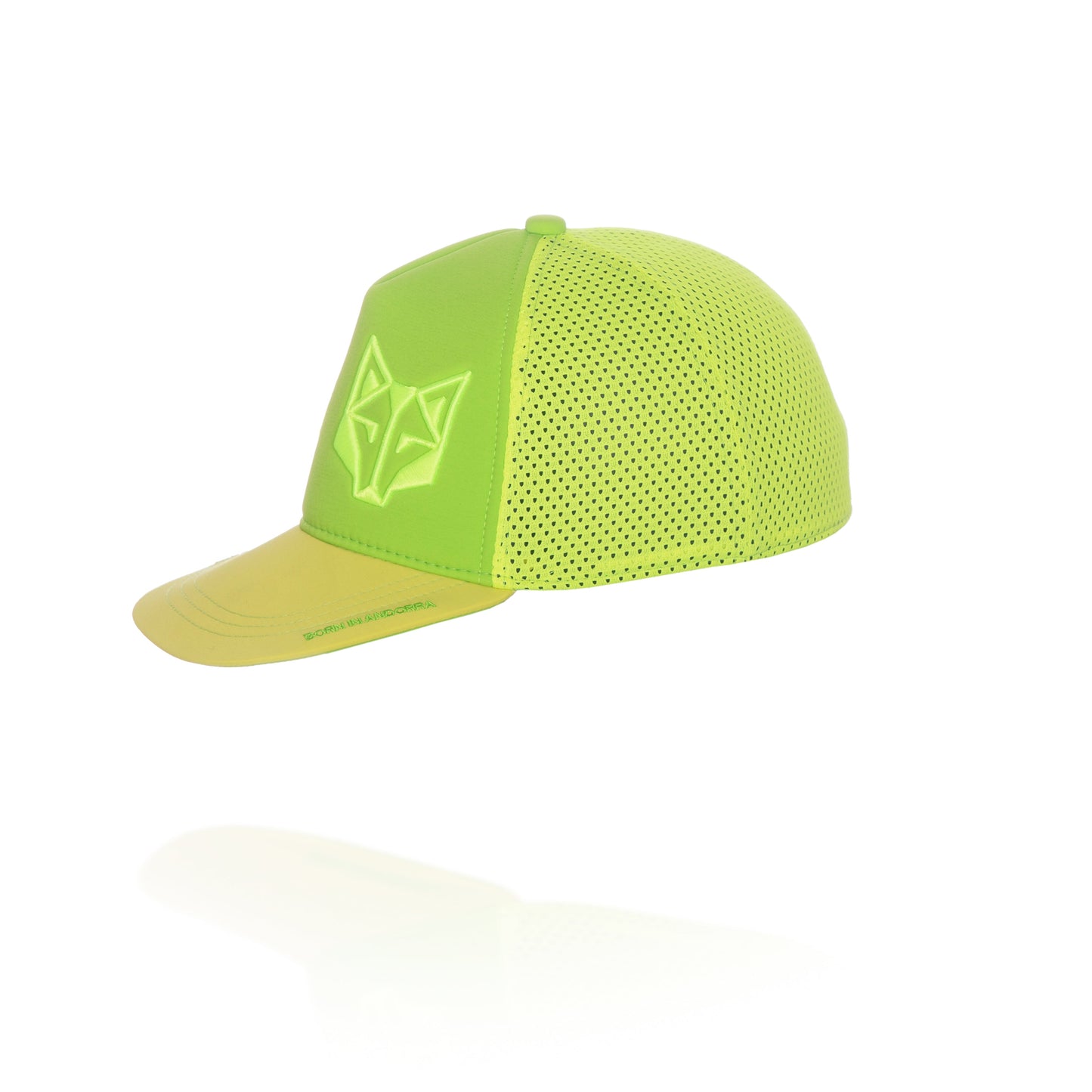 Casquette snapback - Fluo Green & Fluo Yellow