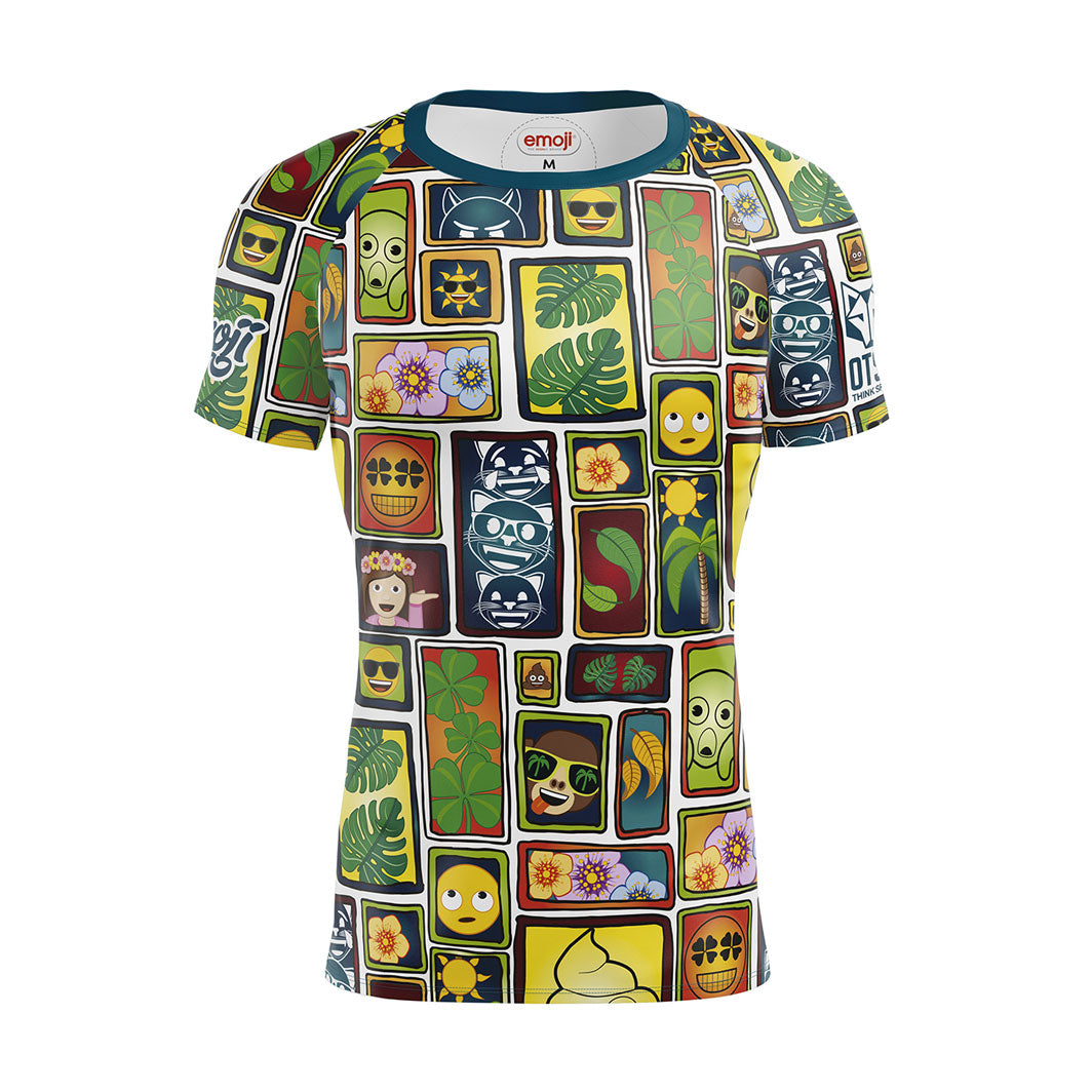 T-Shirt Homme manches courtes - Emoji Portrait