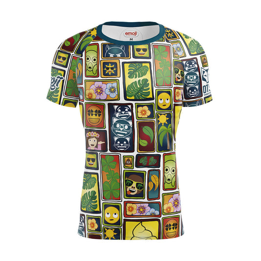 T-Shirt Homme manches courtes - Emoji Portrait