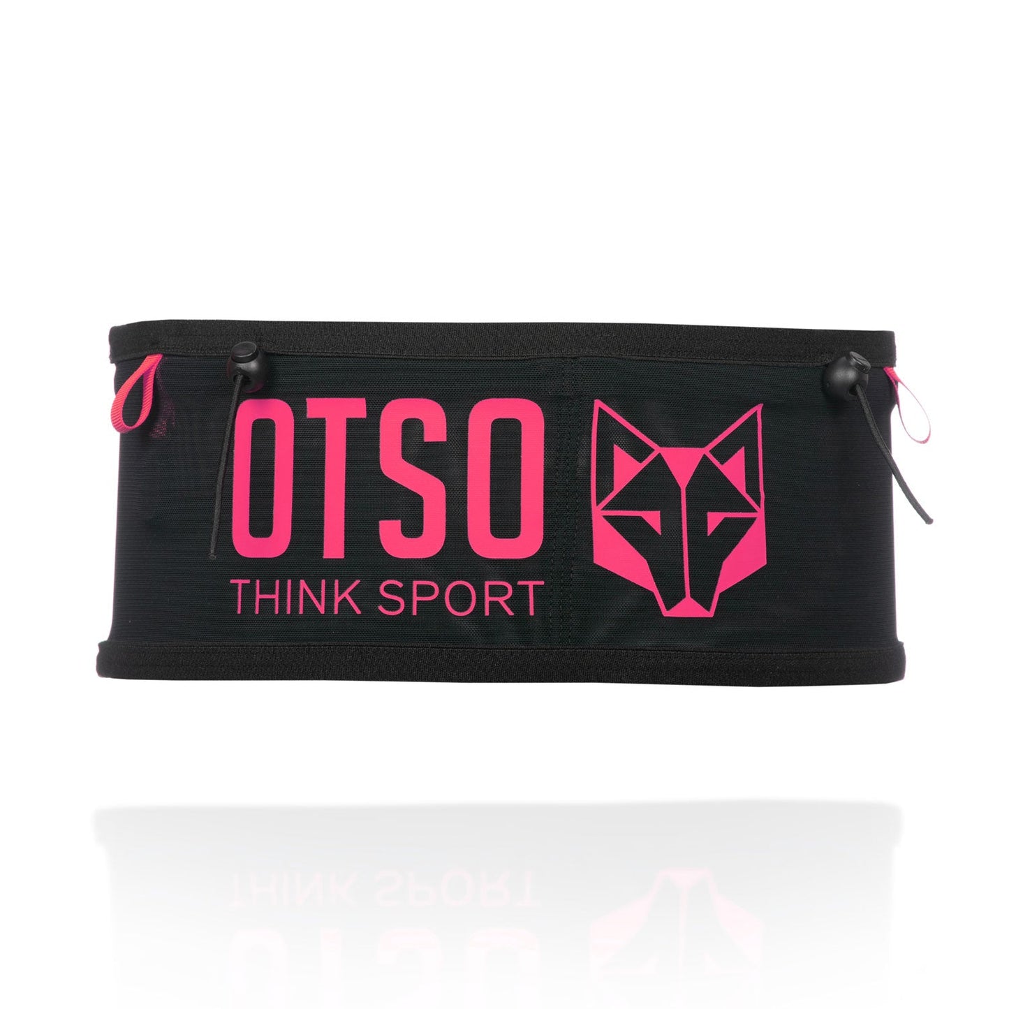 Unisex running belt - Black & Pink
