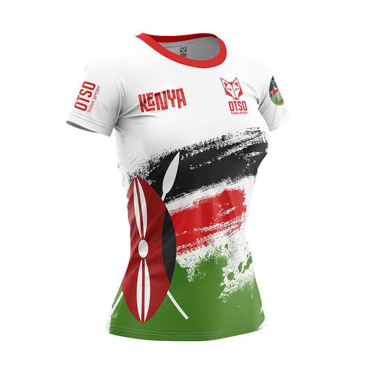 T-shirt Femme manches courtes - Kimbia Kenya