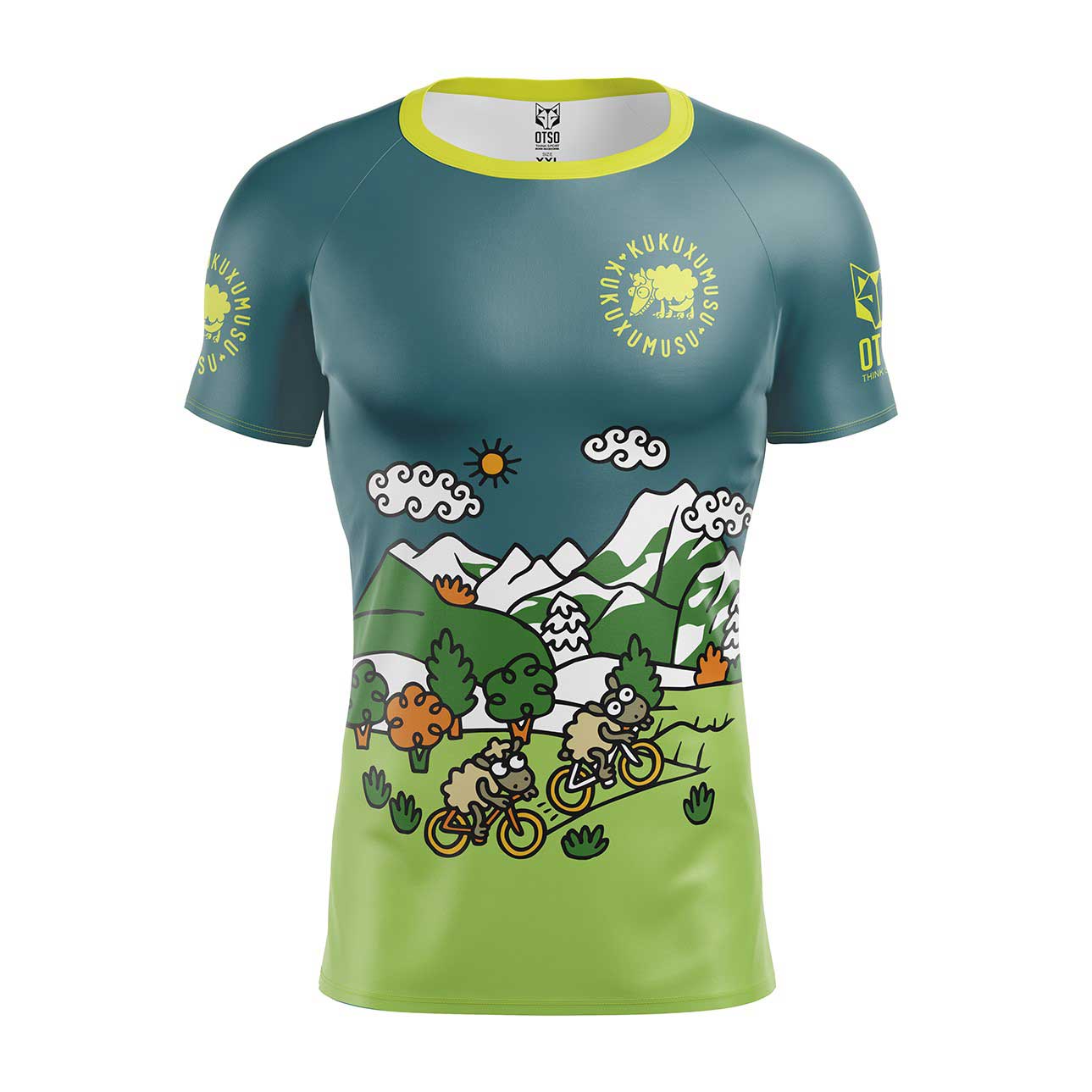 T-Shirt Homme manches courtes - Kukuxumusu Bike
