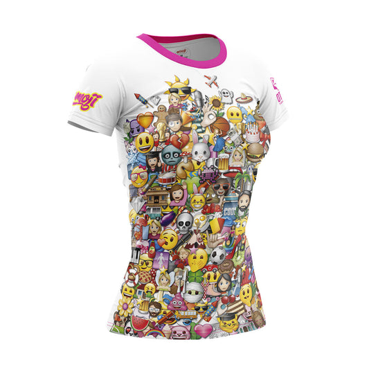 Maglietta donna maniche corte - Emoji Grande Onda