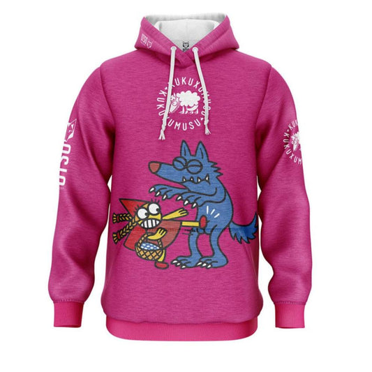 Kapuzensweatshirt - Kukuxumusu Verpiss dich!