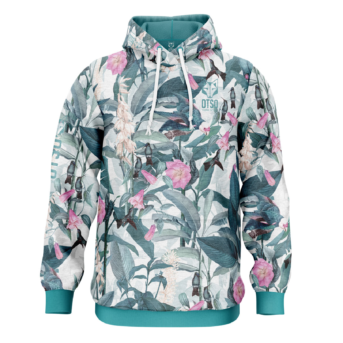 Hooded sweatshirt - Garden