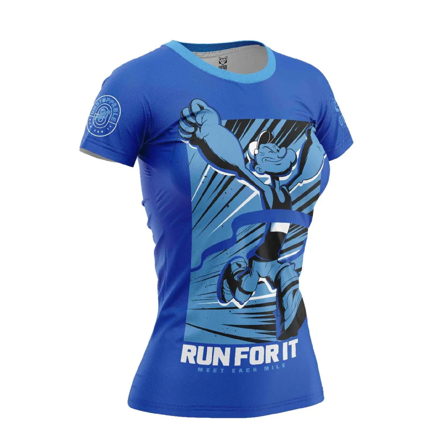 T-shirt Femme manches courtes - Popeye Run For It