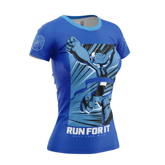 T-shirt Femme manches courtes - Popeye Run For It