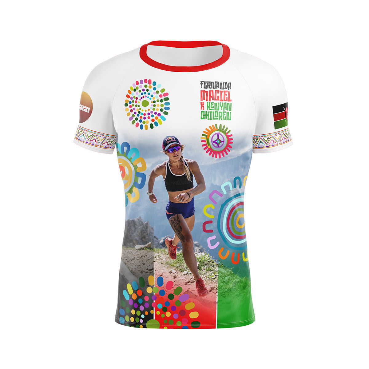 Men's short-sleeve shirt Fernanda Maciel & Kenyan Children (Clearance)