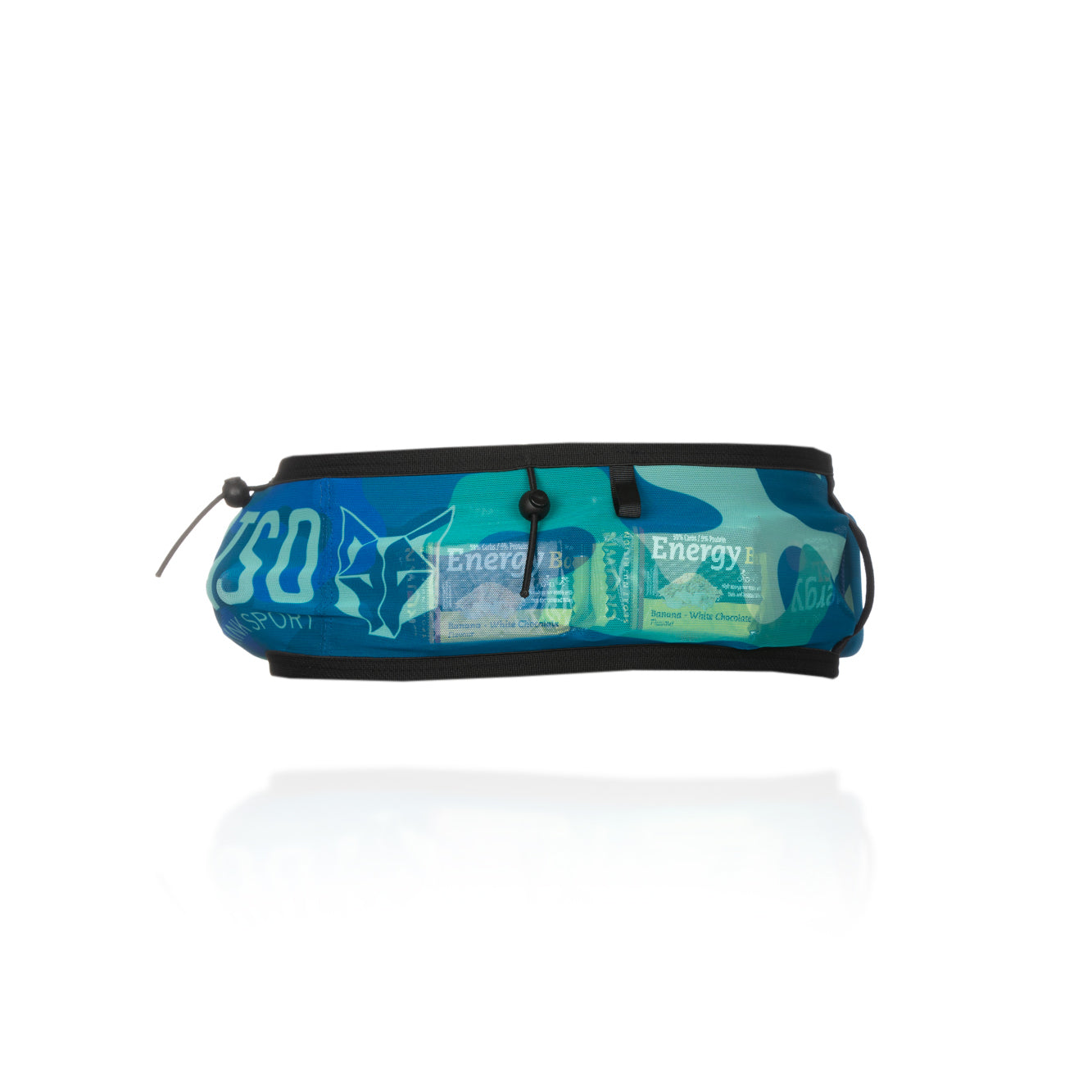 Ceinture de running unisex - Camo Blue