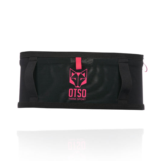 Unisex running belt - Black & Pink