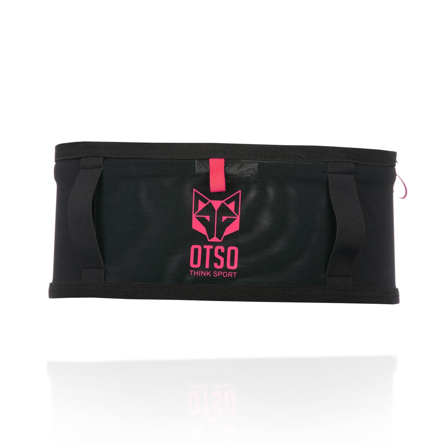 Unisex running belt - Black & Pink