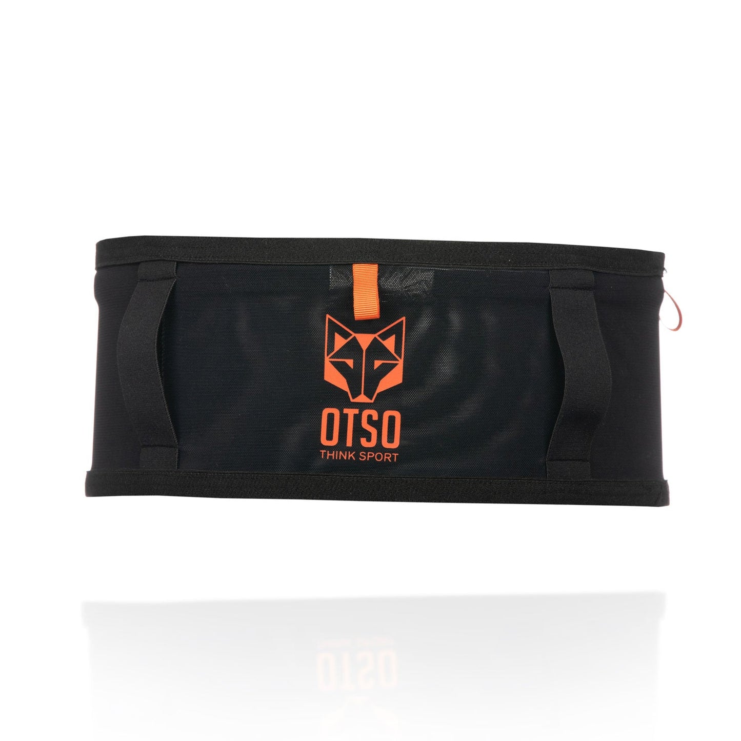 Ceinture de running unisex - Black & Orange