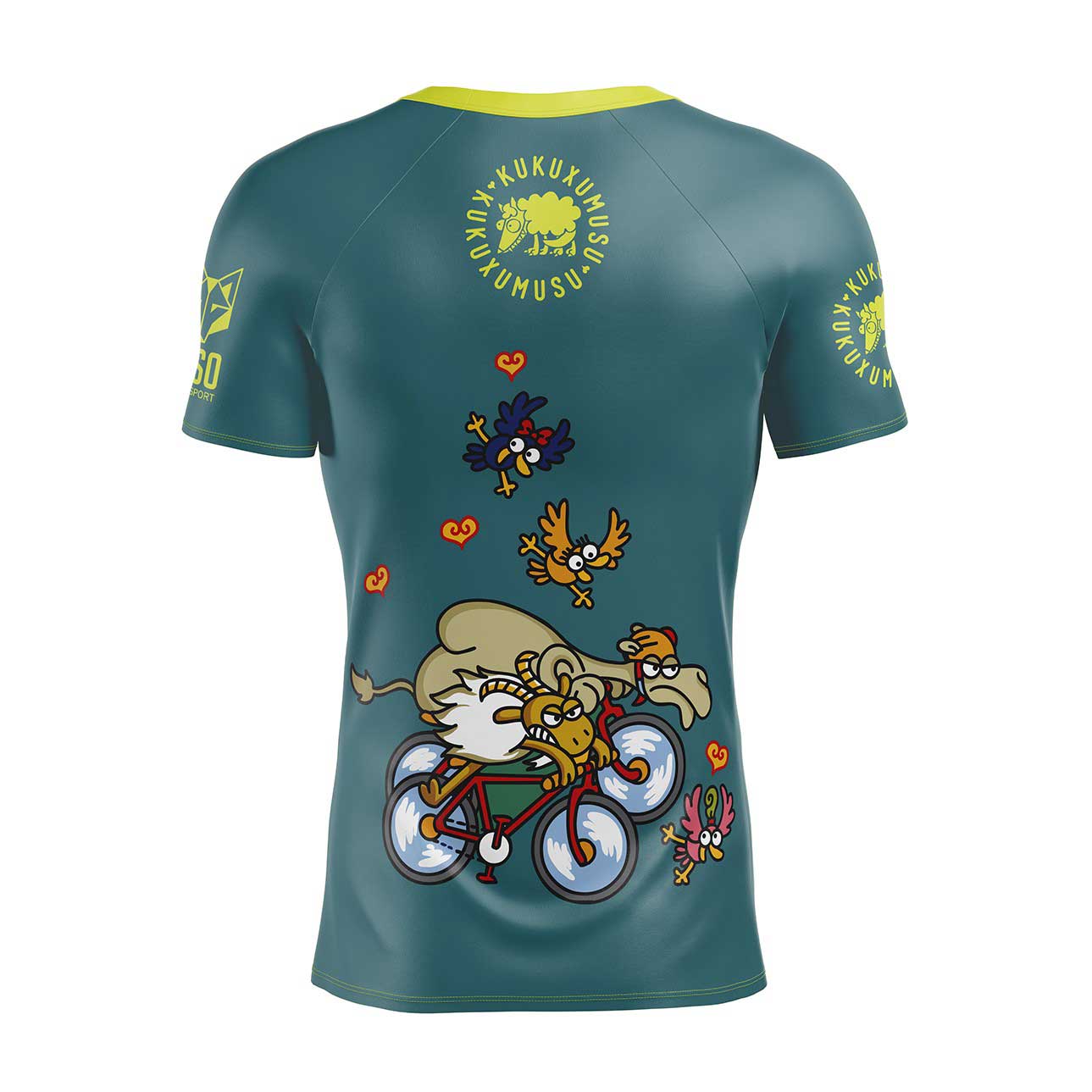 T-Shirt Homme manches courtes - Kukuxumusu Bike