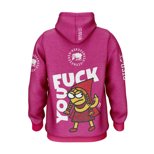 Felpa con cappuccio - Kukuxumusu Vaffanculo!