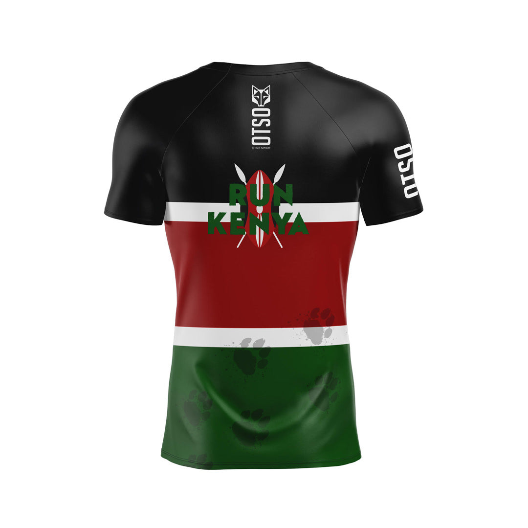Men's short-sleeve shirt - Run Kenya