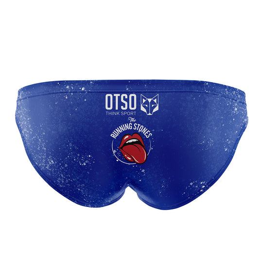 Slip da bagno - Pietre Correnti Blu