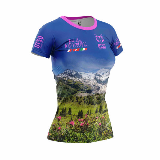 T-shirt Femme manches courtes - Trail Run Montblanc 2023 (Outlet)