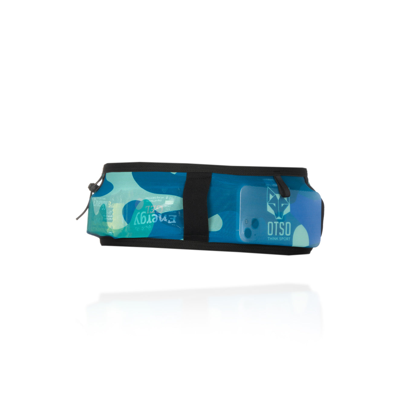 Ceinture de running unisex - Camo Blue