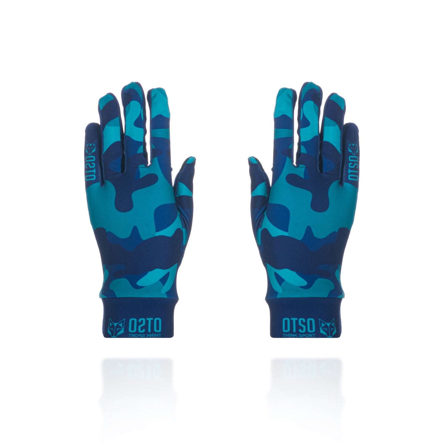 Gants - Camo Blue
