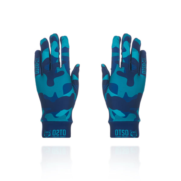 Gants - Camo Blue