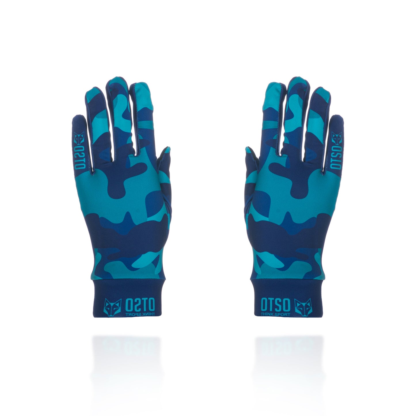 Gants - Camo Blue