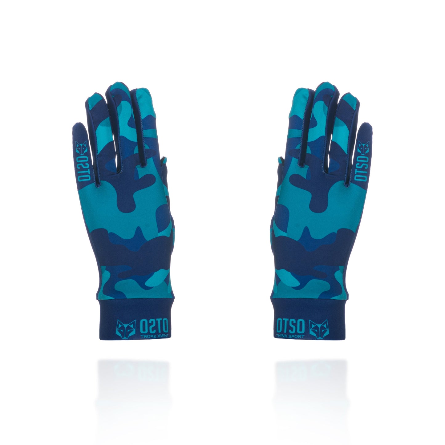 Gants - Camo Blue
