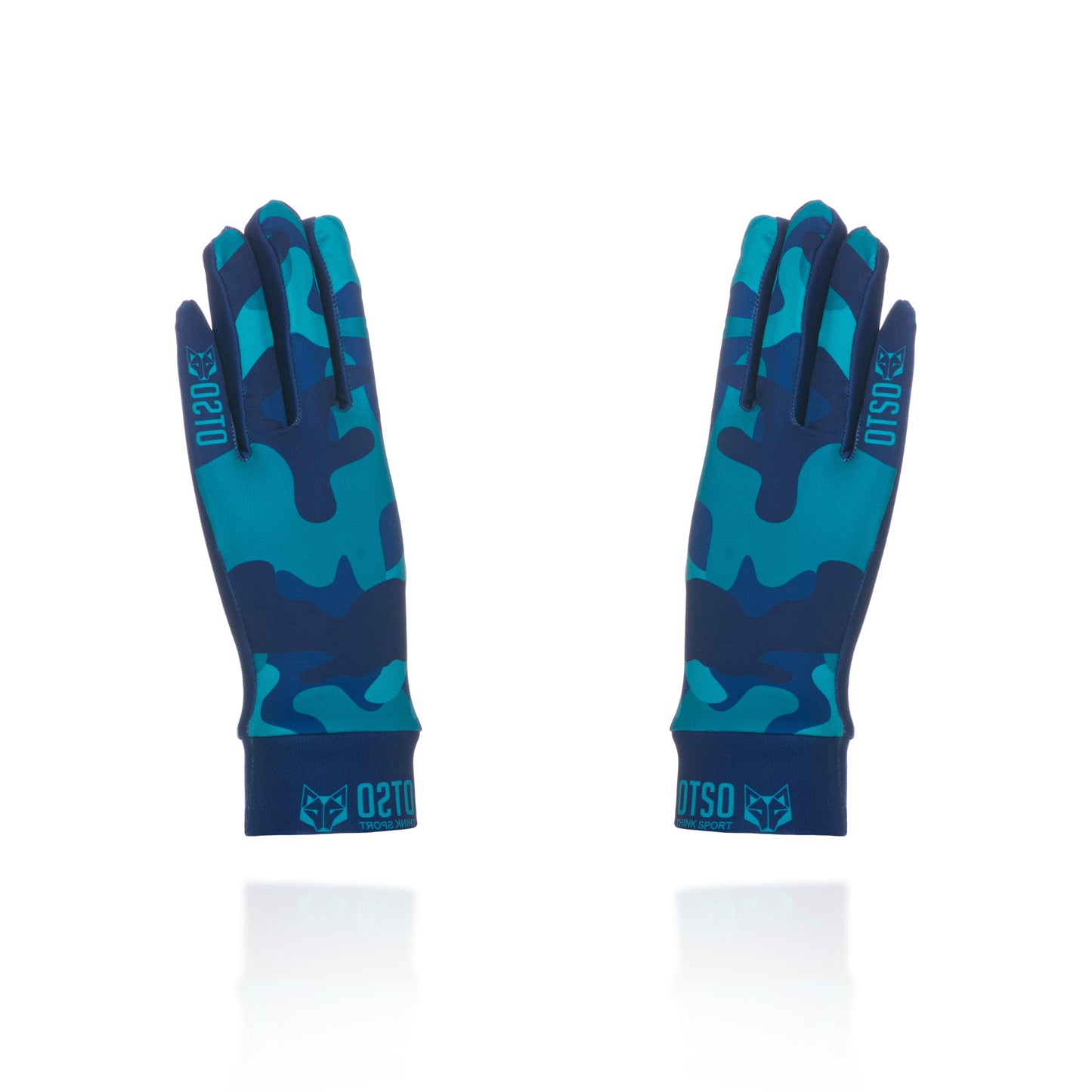Gants - Camo Blue