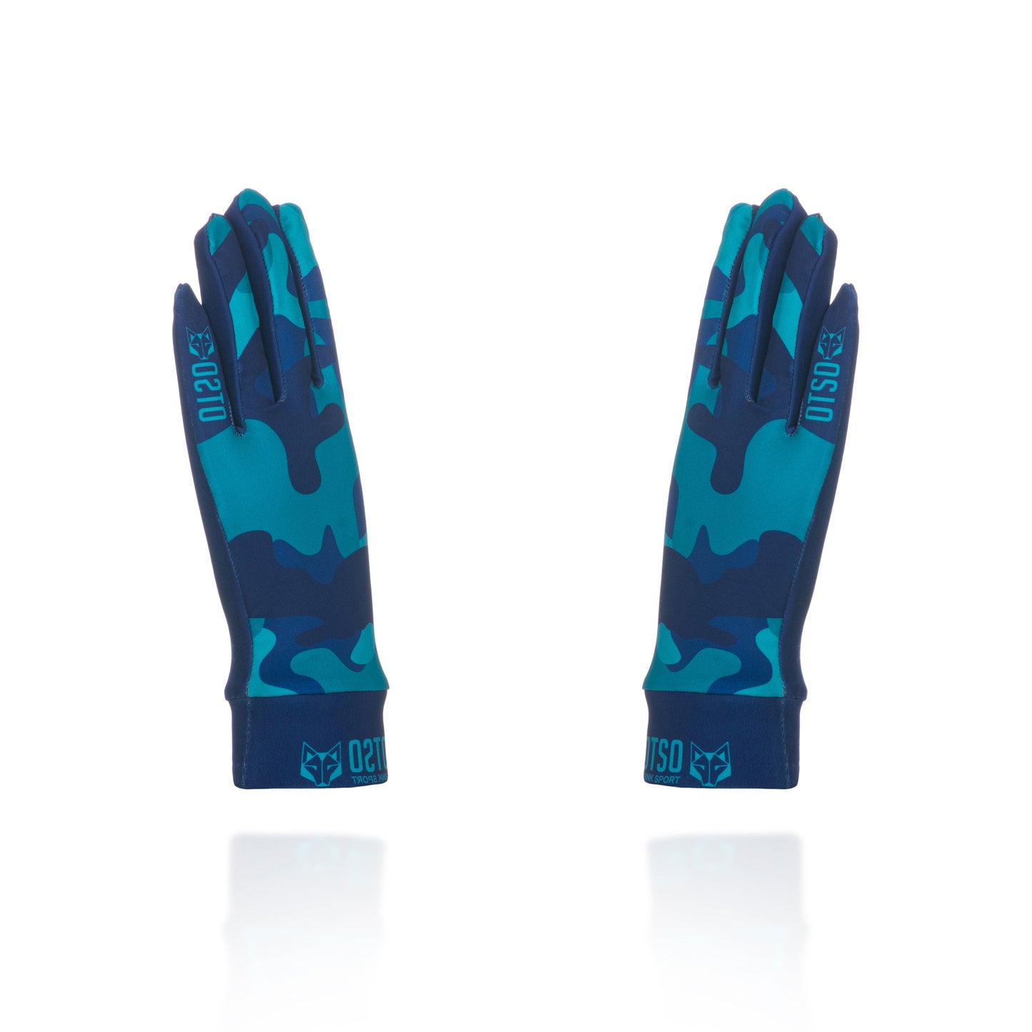 Gants - Camo Blue