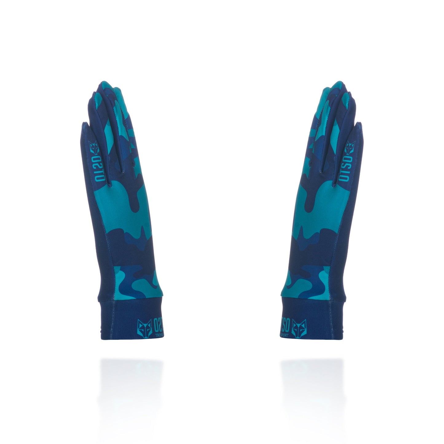 Gants - Camo Blue