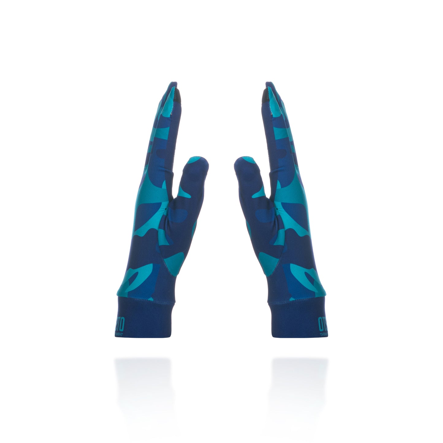 Gants - Camo Blue