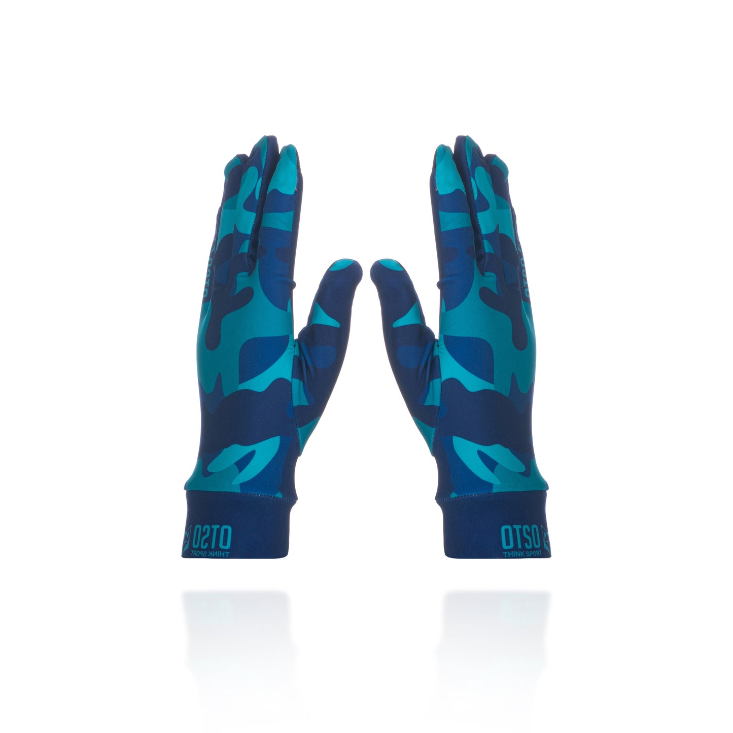 Gants - Camo Blue