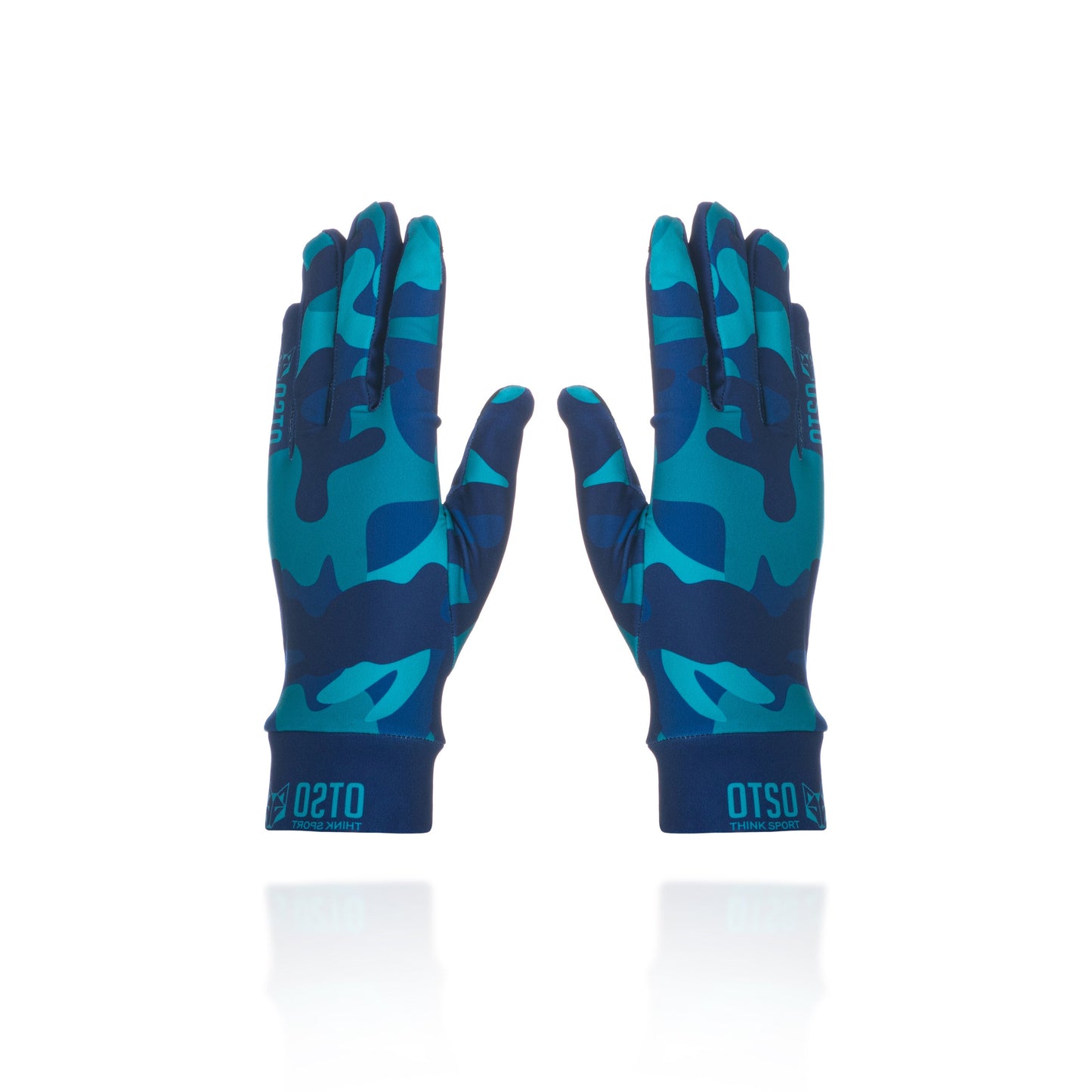 Gants - Camo Blue