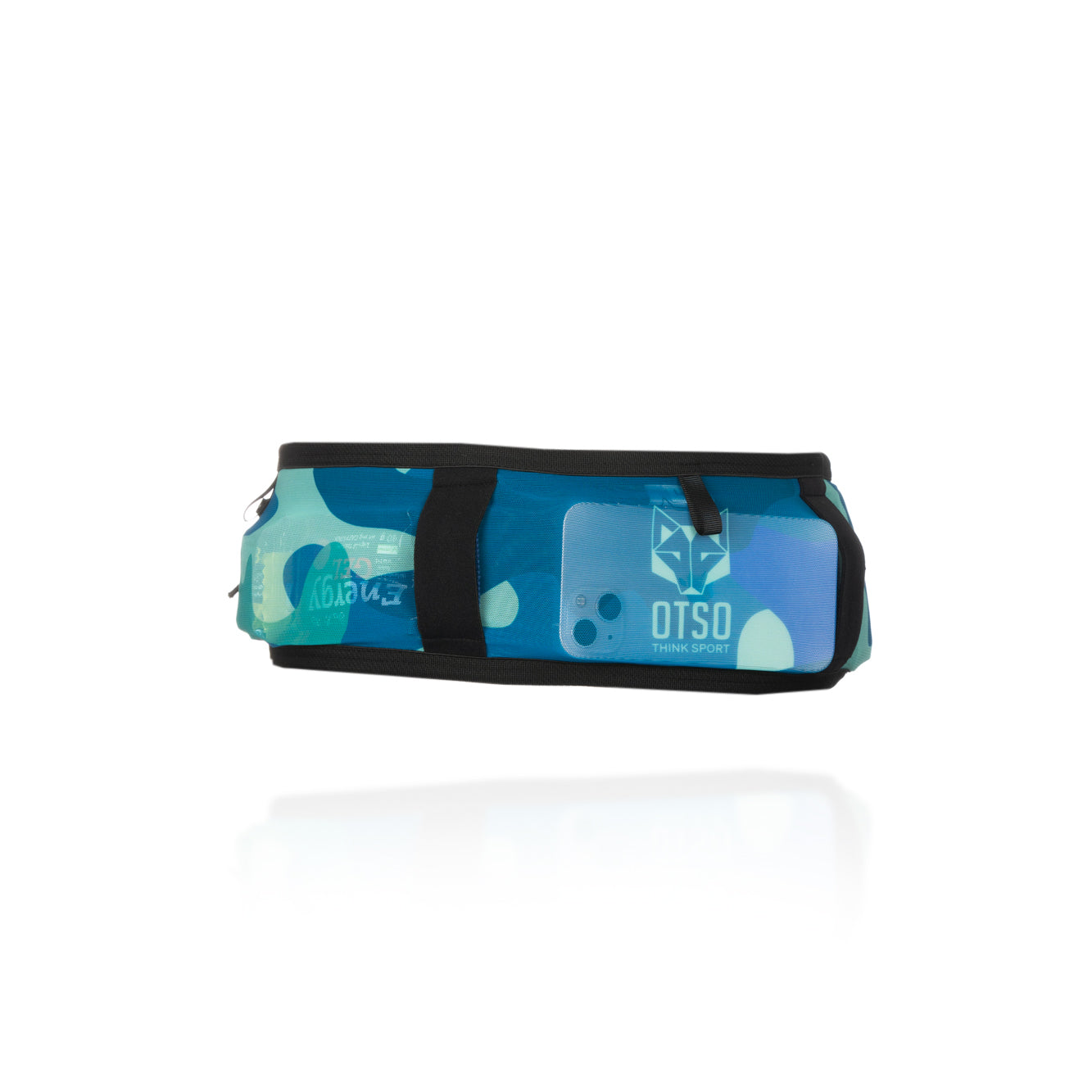 Ceinture de running unisex - Camo Blue