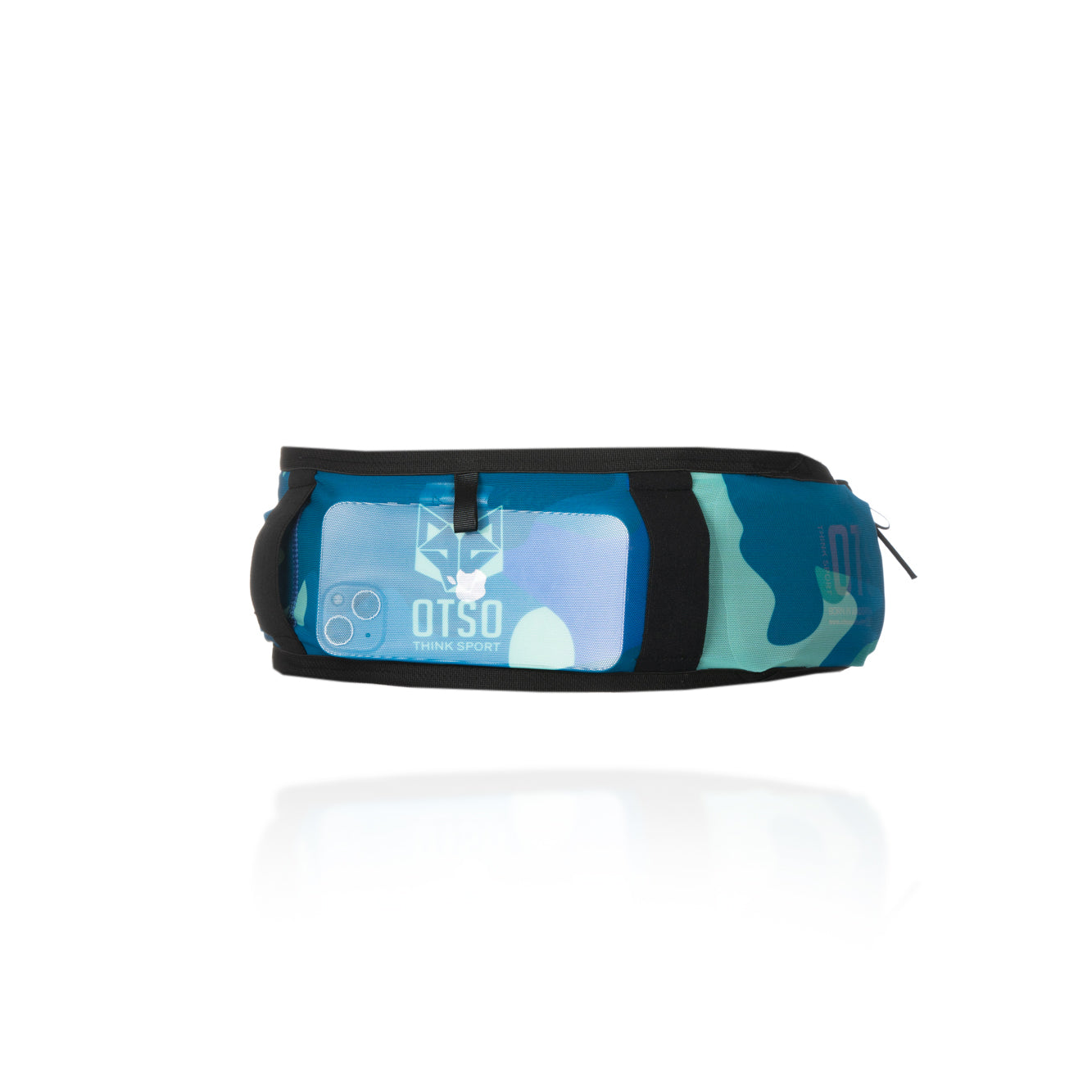 Ceinture de running unisex - Camo Blue