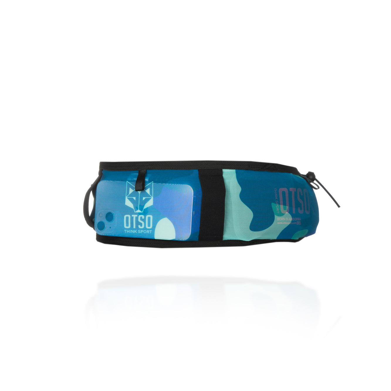 Ceinture de running unisex - Camo Blue