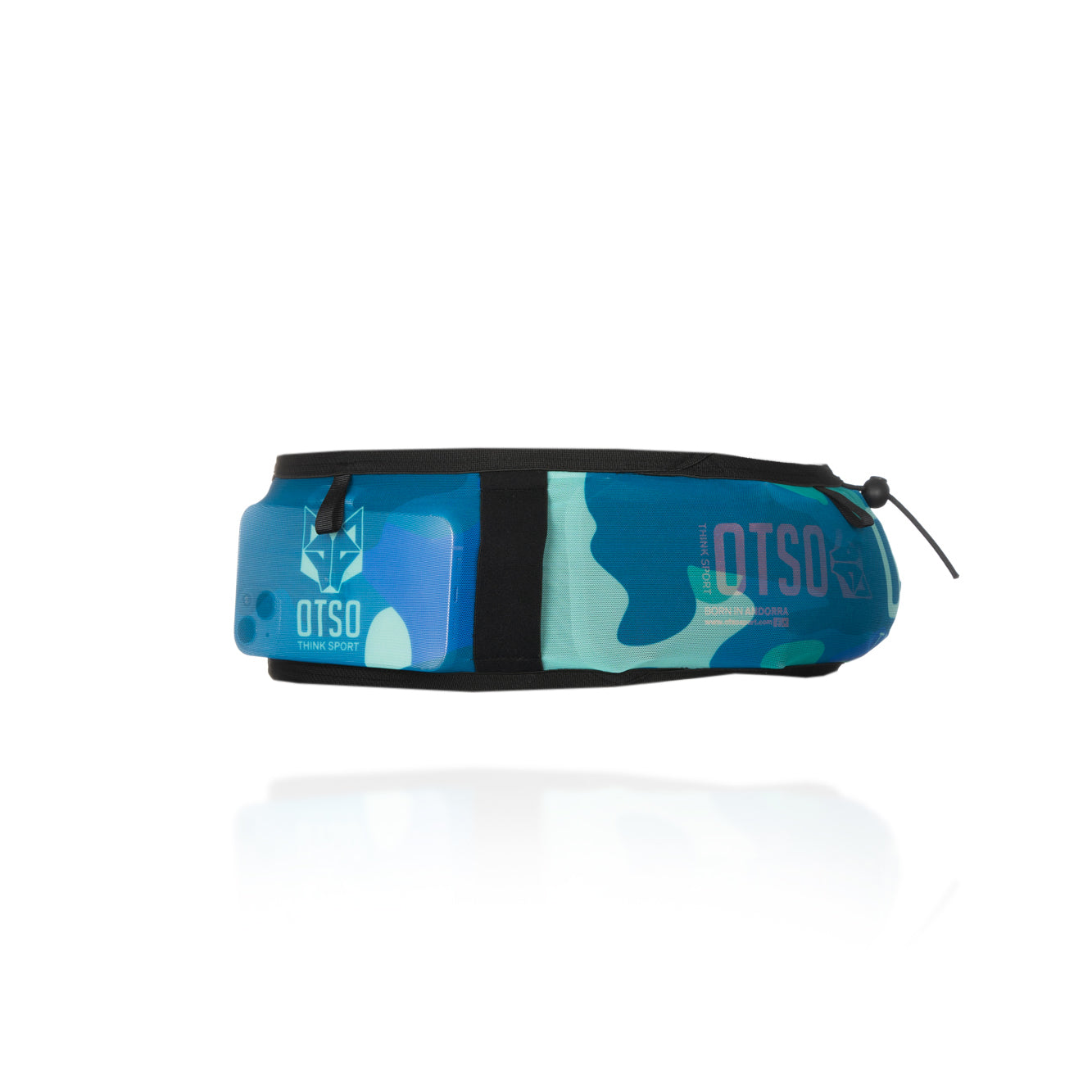 Ceinture de running unisex - Camo Blue