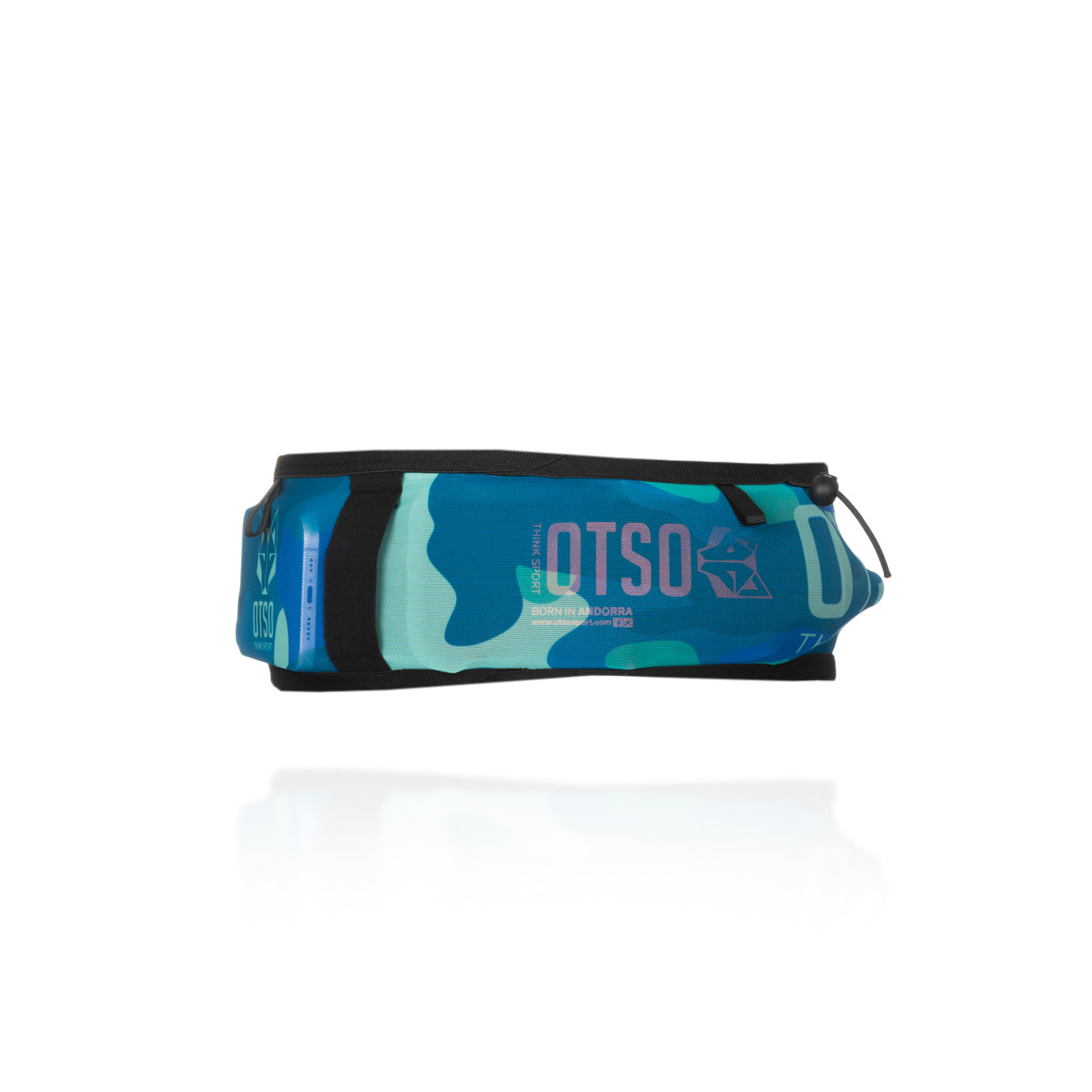 Ceinture de running unisex - Camo Blue