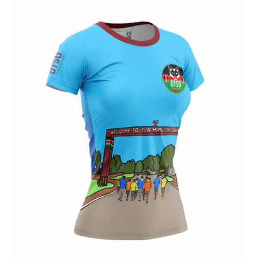 Damen-T-Shirt mit kurzen Ärmeln - Iten