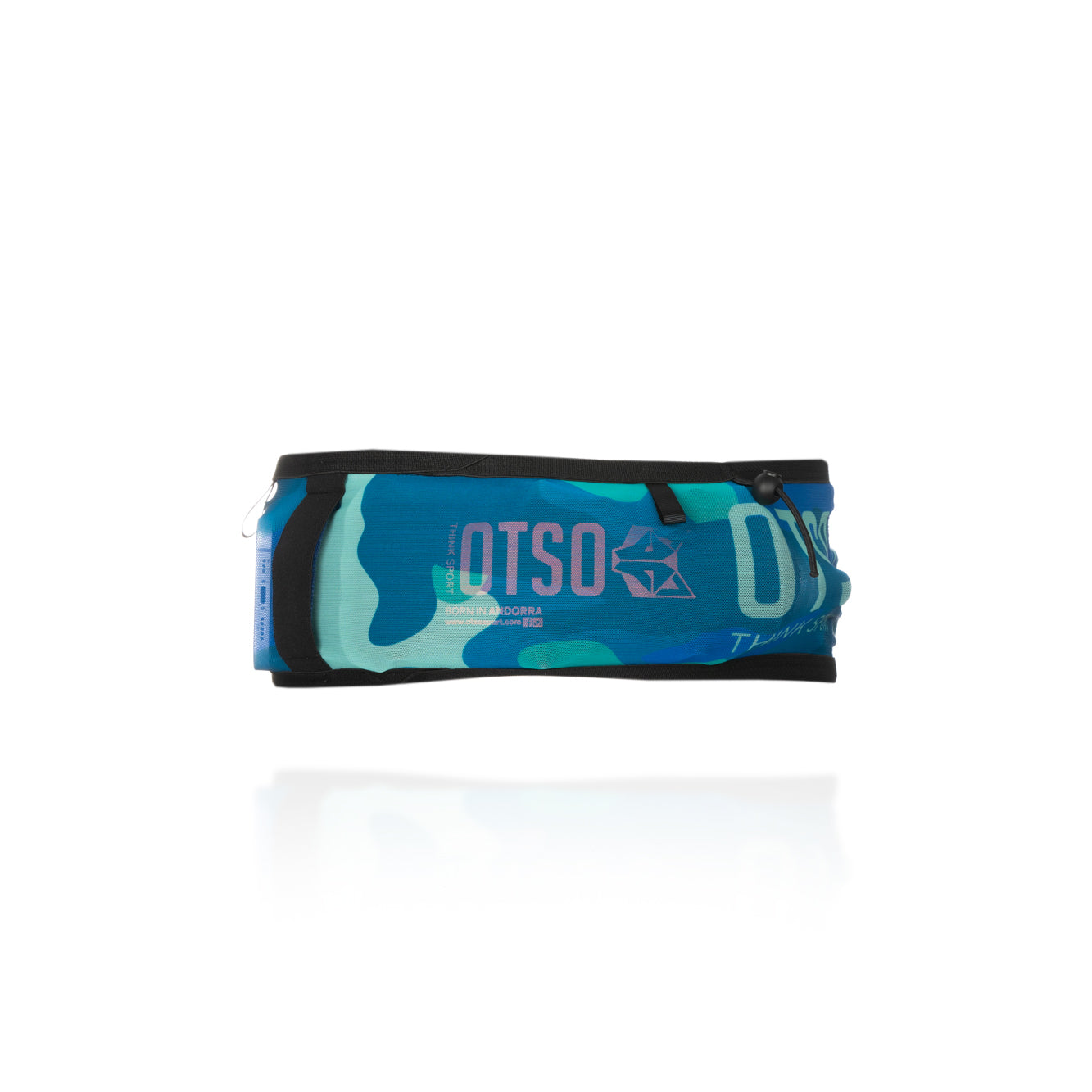 Ceinture de running unisex - Camo Blue