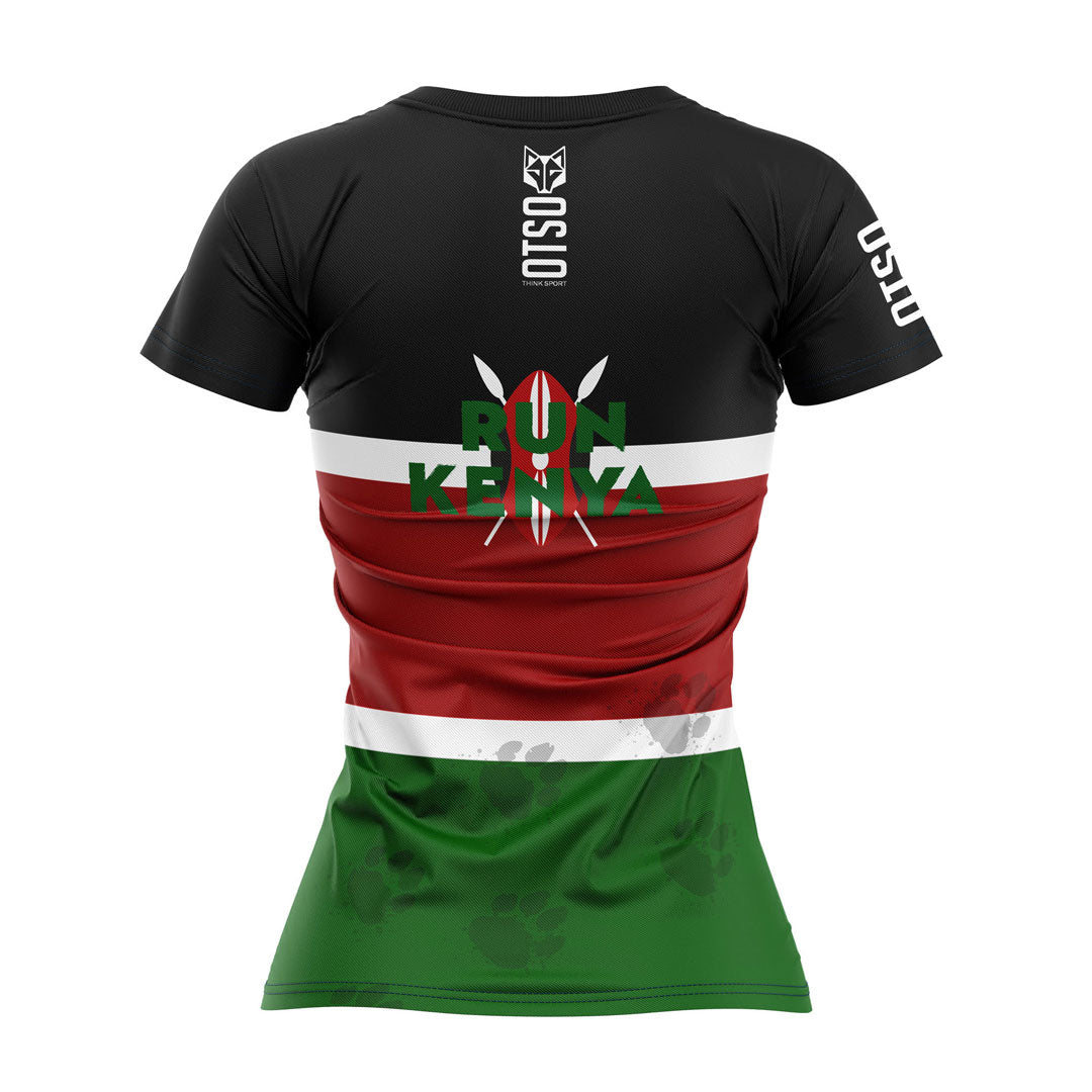 T-shirt Femme manches courtes - Run Kenya