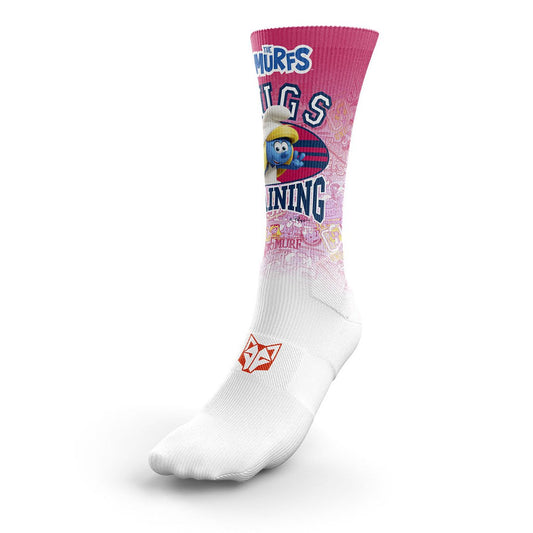 Veredelte Socken - Schlumpf-Umarmungen