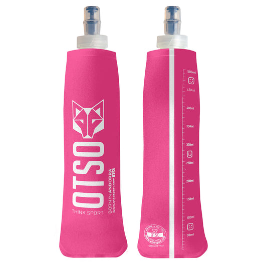 Flask 500ml Small Cap - Fluo Pink