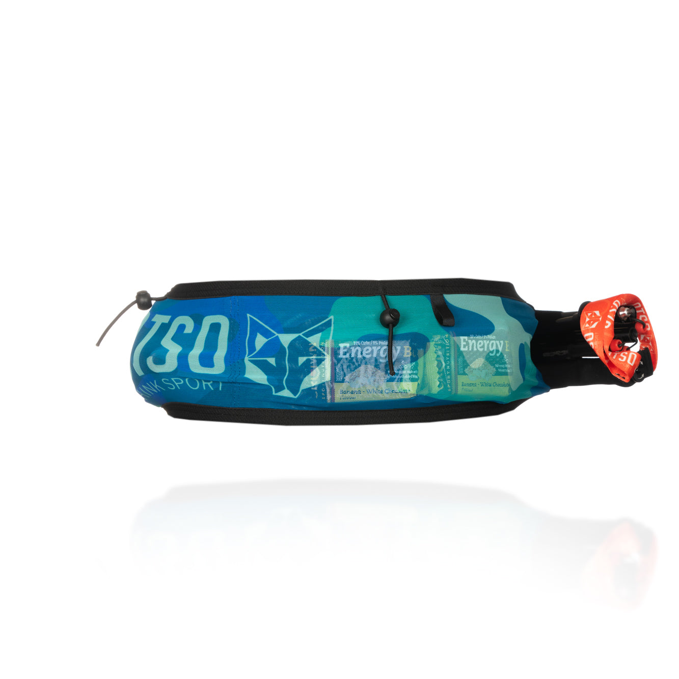 Ceinture de running unisex - Camo Blue